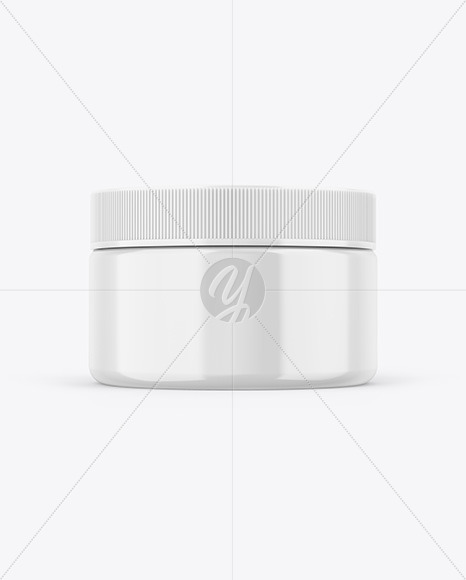 Glossy Jar Mockup