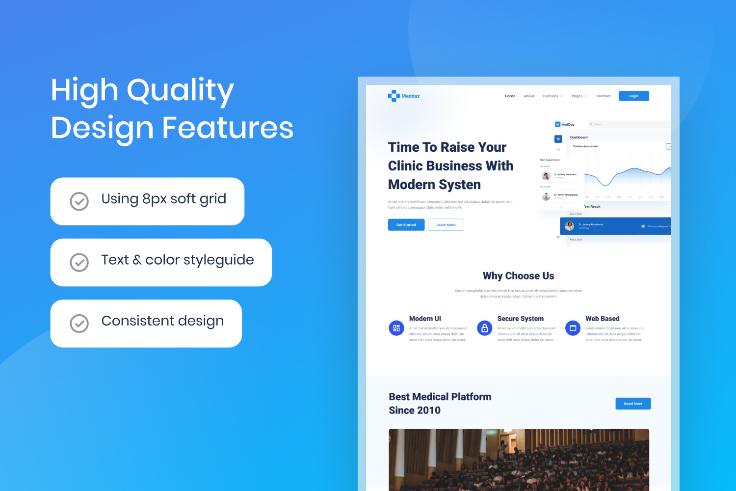 Meddaz - SaaS Medical Dashboard Website Template Meddaz - SaaS Medical Dashboard Website Template