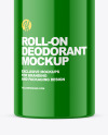 Glossy Roll-On Deodorant Mockup