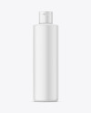 Matte Plastic Cosmetic Bottle Mockup