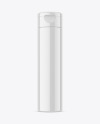 Glossy Plastic Cosmetic Bottle Mockup