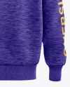 Melange Oversize Hoodie Mockup