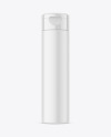Matte Plastic Cosmetic Bottle Mockup