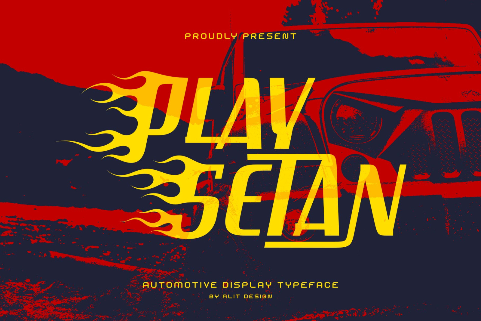 Play Setan Typeface Play Setan Typeface