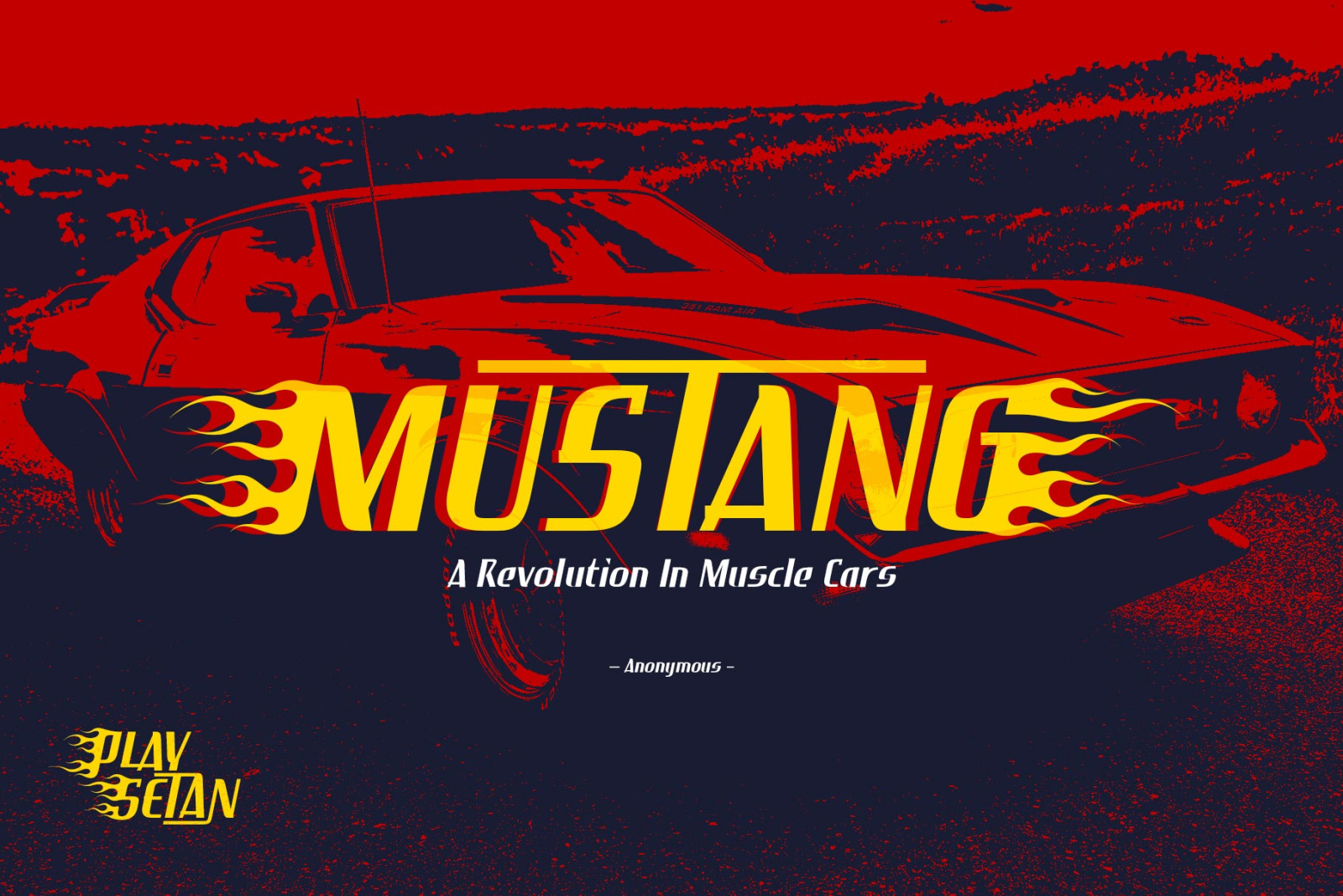 Play Setan Typeface Play Setan Typeface