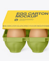 Egg Carton Pack Mockup