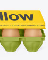 Egg Carton Pack Mockup