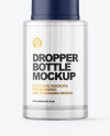 Clear Dropper Bottle Mockup