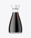 Soy Sauce Glass Bottle Mockup