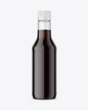 Soy Sauce Glass Bottle Mockup