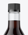 Soy Sauce Glass Bottle Mockup