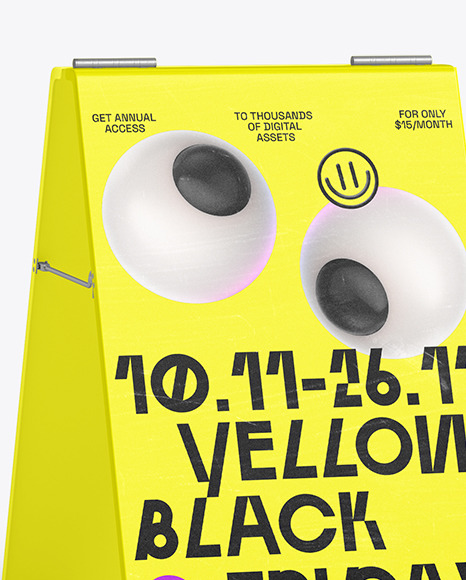 Stand Banner Mockup