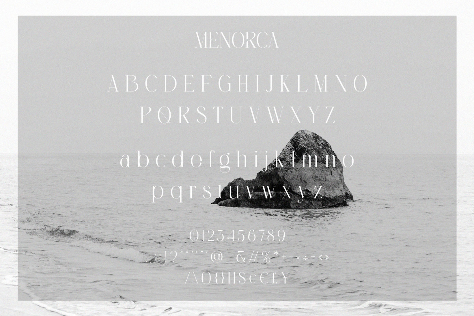 Menorca – Stylish Typeface Menorca – Stylish Typeface