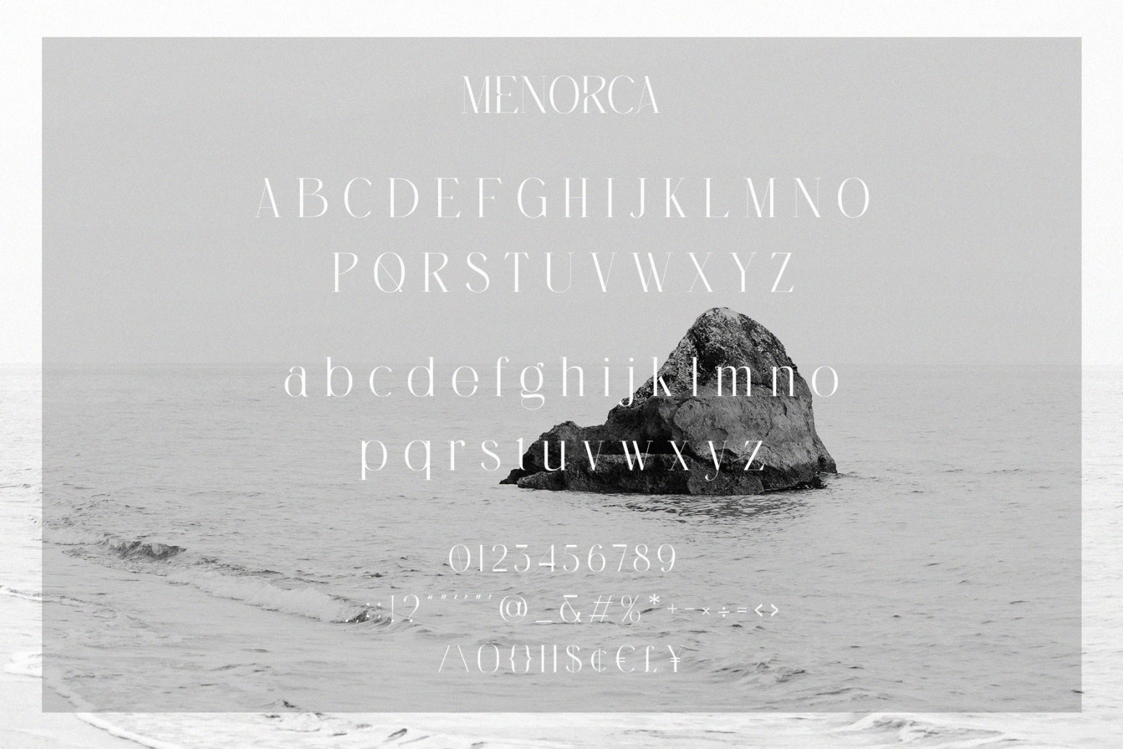 Menorca – Stylish Typeface