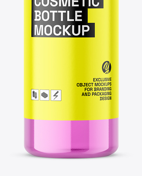 Clear Plastic Cosmetic Bottle Mockup Clear Plastic Cosmetic Bottle Mockup