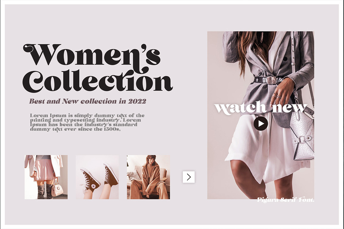 Pigura - Modern Serif Typeface Pigura - Modern Serif Typeface