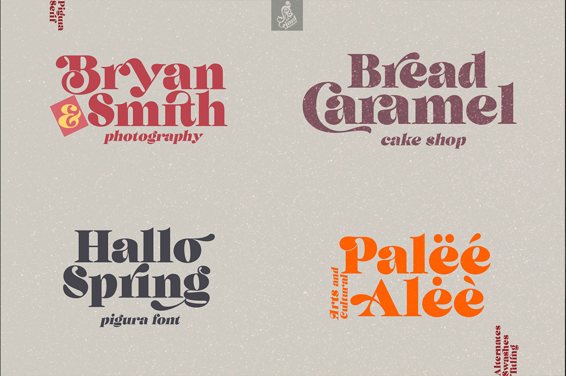 Pigura - Modern Serif Typeface Pigura - Modern Serif Typeface