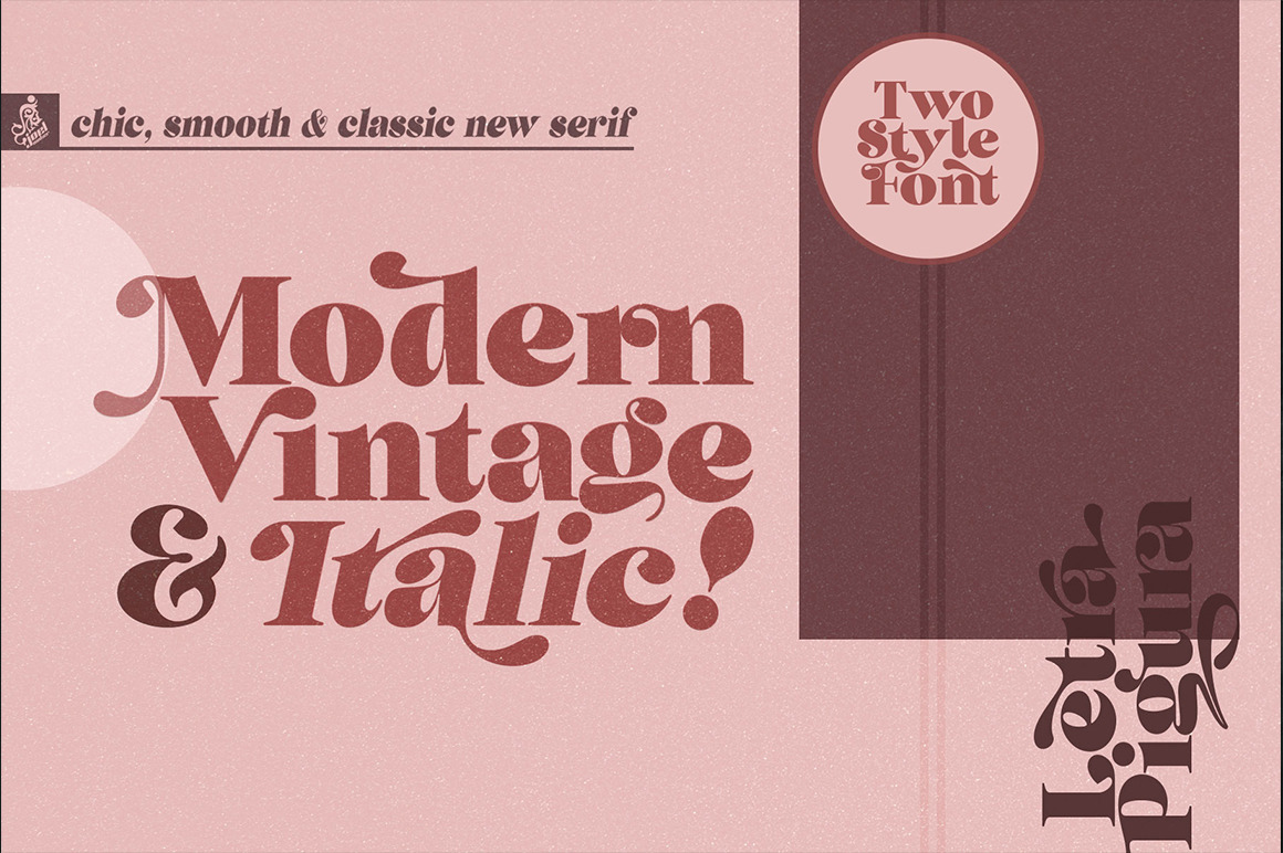 Pigura - Modern Serif Typeface Pigura - Modern Serif Typeface