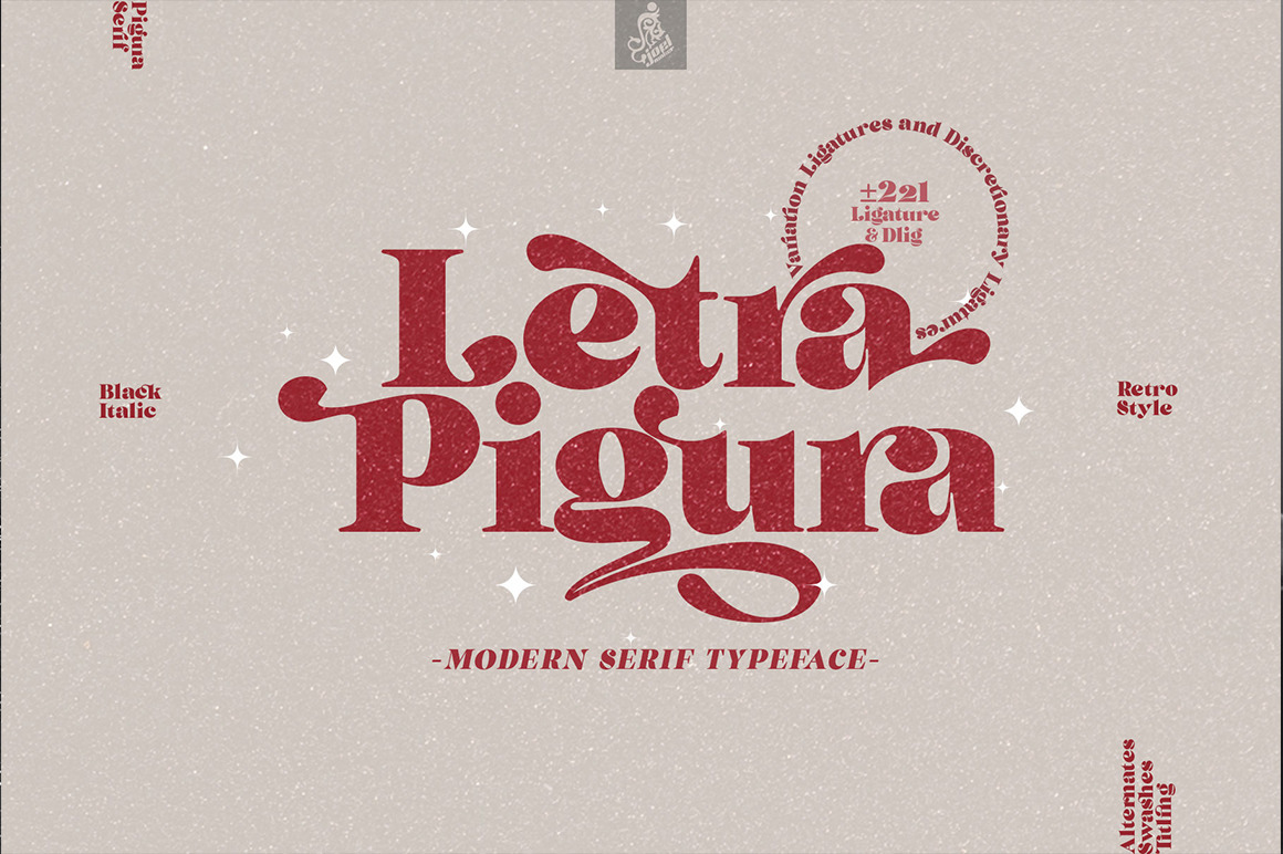 Pigura - Modern Serif Typeface Pigura - Modern Serif Typeface