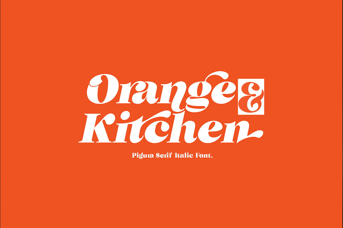 Pigura - Modern Serif Typeface Pigura - Modern Serif Typeface