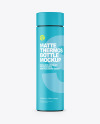 Matte Thermos Bottle Mockup