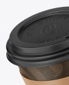 Two Paper Coffee Cups Mockup