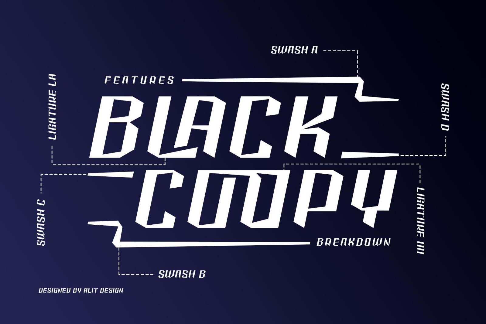 Black Coopy Typeface