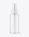 Frosted Spray Bottle Mockup
