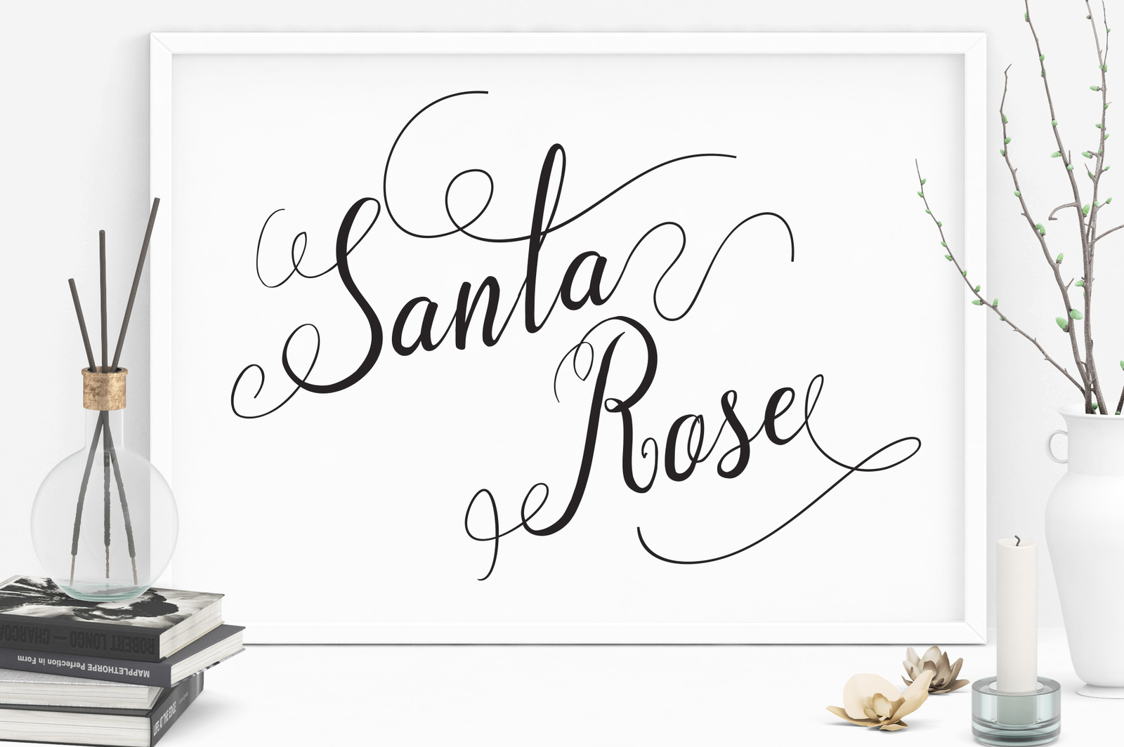 Santa Rose Script