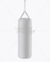 Punching Bag Mockup - Front View