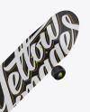 Skateboard Mockup - Half Side View