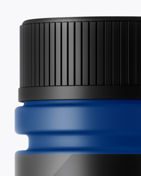 Matte Pill Bottle Mockup