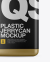 Metallic Jerrycan Mockup