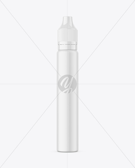 Matte Pen Shape Bottle Mockup