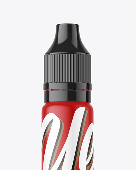 Matte Pen Shape Bottle Mockup