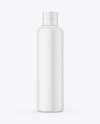 Matte Plastic Cosmetic Bottle Mockup