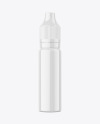 Glossy Pen Shape Bottle Mockup