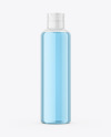 Clear Plastic Cosmetic Bottle Mockup