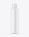 Glossy Plastic Cosmetic Bottle Mockup Glossy Plastic Cosmetic Bottle Mockup