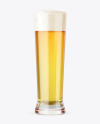 Pilsner Beer Glass Mockup