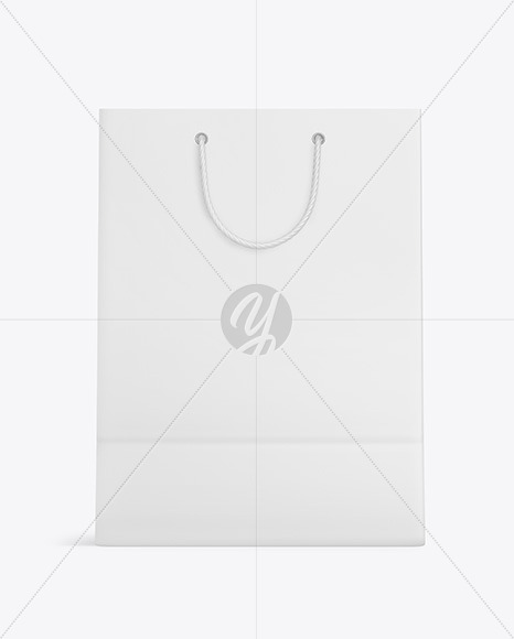 Shopping Bag w/ Rope Handles Mockup