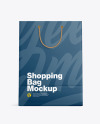 Shopping Bag w/ Rope Handles Mockup