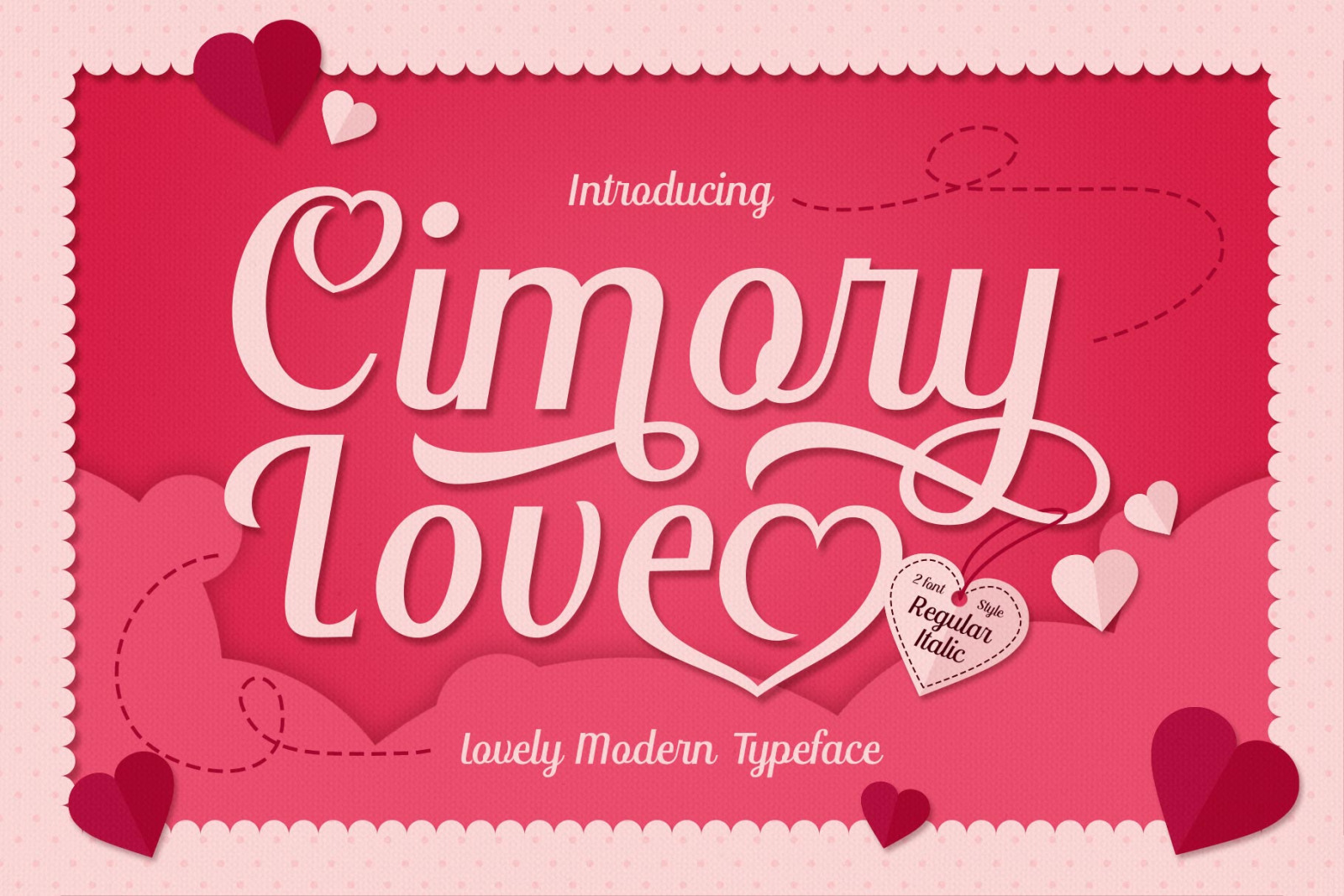 Cimory Love Typeface Cimory Love Typeface