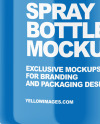 Glossy Nasal Spray Bottle Mockup