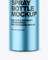 Metallic Spray Bottle Mockup