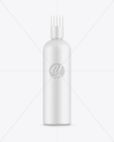 Comb Hair Oil Bottle Mockup