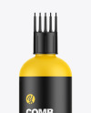 Comb Hair Oil Bottle Mockup