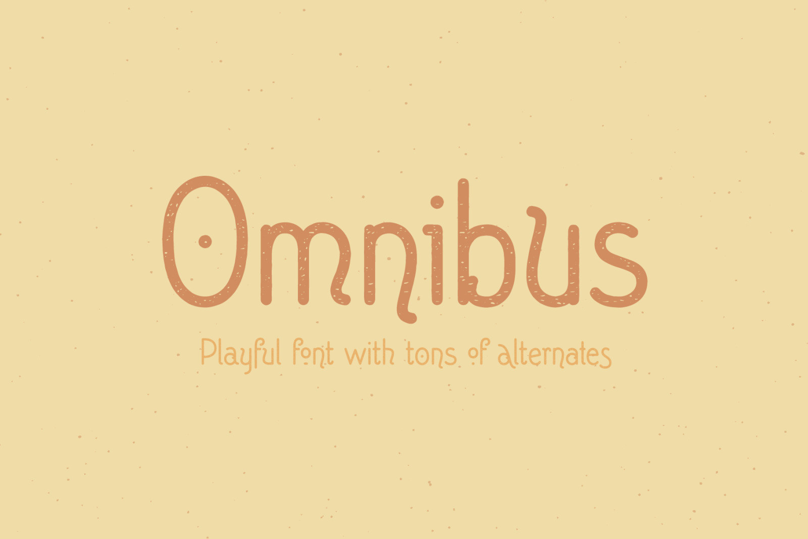 Omnibus Font Omnibus Font
