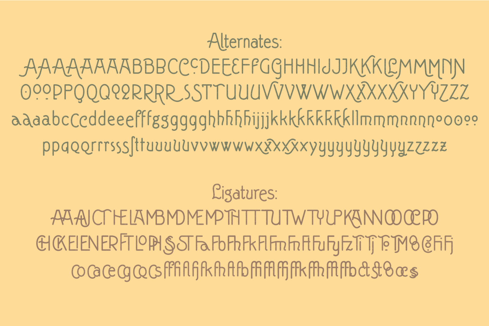 Omnibus Font Omnibus Font