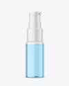 Clear Plastic Airless Bottle Mockup Clear Plastic Airless Bottle Mockup